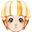 Aqua Splash Orange Hat (F)
