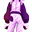 粉色虎纹衣服(女)