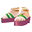 紫色夏日鞋子(女)