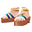 红色夏日鞋子(女)