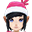 粉色雪帽(女)