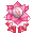 粉色胸花(女)