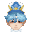 2025 Christmas Blue Hat (M)