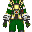 Firefighter 2025 Green Suit (M)