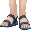 2025 Swimsuit Blue Shoes (M)