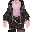 Heart Punk Pink Suit (M)