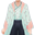 白色人工智能浴衣衣服(男)