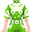 绿色现代外星人衣服(男)