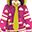 Aero Streetwear Pink Suit (M)
