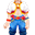 红色星星衣服(男)