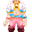 粉色星星衣服(男)