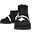 Harlequin Blaze Black Shoes (M)