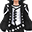 Harlequin Blaze Black Suit (M)