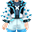 青色仙人掌衣服(男)