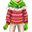橙色冬季休闲衣服(男)