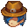 侦探帽(男)