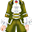 绿色复活节魔法衣服(男)