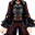 黑色复活节魔法衣服(男)