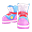 蓝色春季兔子鞋子(男)