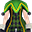 绿色谢莉德衣服(男)