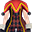 红色谢莉德衣服(男)