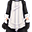 黑色狼衣服(男)