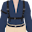 米黄色偶像衣服(男)