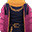 粉色奢华冬季衣服(男)