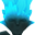 Obsidian Flame Blue Hat (M)