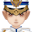 蓝色军队帽子(男)