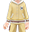 黄色橡胶熊衣服(男)