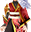 红色鬼族衣服(男)