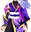 紫色鬼族衣服(男)