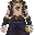 蓝色波斯勇士衣服(男)