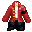 红色海盗衣服(男)