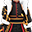蛇武士黑色衣服(男)