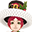 Snow Masquerade Red Hat (M)