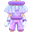 蓝色外星章鱼衣服(男)