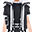 Aqua Splash Black Suit (M)