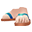 红色夏日鞋子(男)