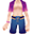 橙色夏日衣服(男)
