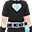 霓虹情人节彩虹衣服(男)