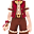 2026 Valentine Red Suit (M)