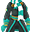绿色糖果手杖衣服(男)