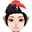 红色雪帽(男)