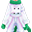 绿色雪衣服(男)