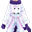 紫色雪衣服(男)