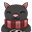 黑色热巧克力猫咪