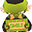 Harlequin Blaze Green Toy
