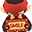 Harlequin Blaze Red Toy